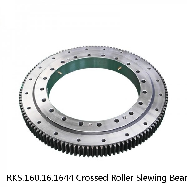 RKS.160.16.1644 Crossed Roller Slewing Bearing 1644x1752x22mm