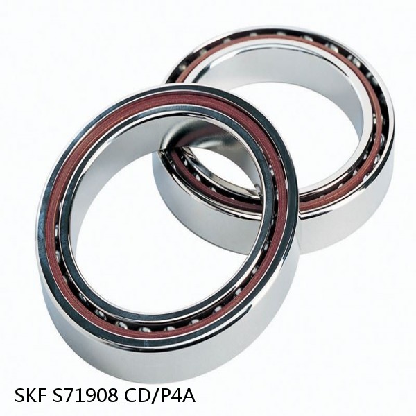 S71908 CD/P4A SKF High Speed Angular Contact Ball Bearings