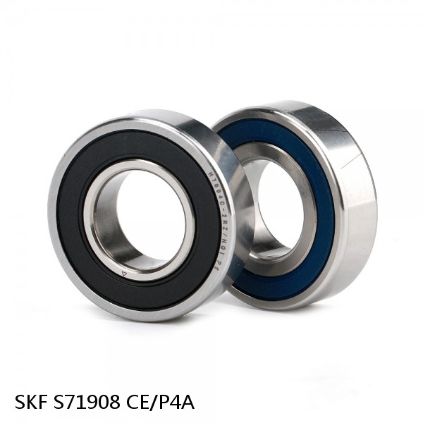 S71908 CE/P4A SKF High Speed Angular Contact Ball Bearings