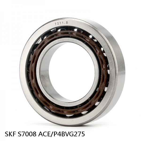 S7008 ACE/P4BVG275 SKF High Speed Angular Contact Ball Bearings