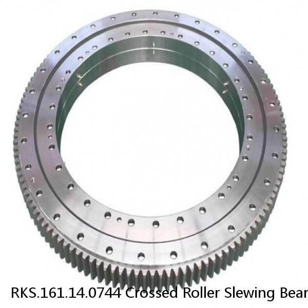 RKS.161.14.0744 Crossed Roller Slewing Bearing 744x838.1x14mm